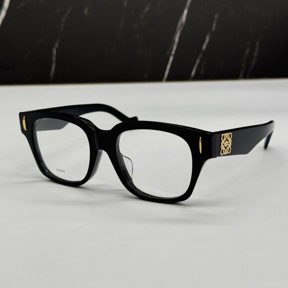 NEW LOEWE LW50091F 001 WOMEN EYEGLASSES BLACK LOEWE EYEWEAR - Picture 1 of 11